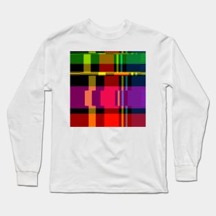 Plaid Jam Neon Long Sleeve T-Shirt